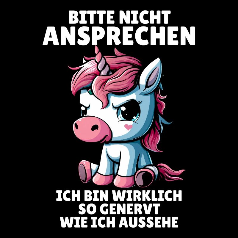 Bitte nicht ansprechen ich bin wirklich so genervt