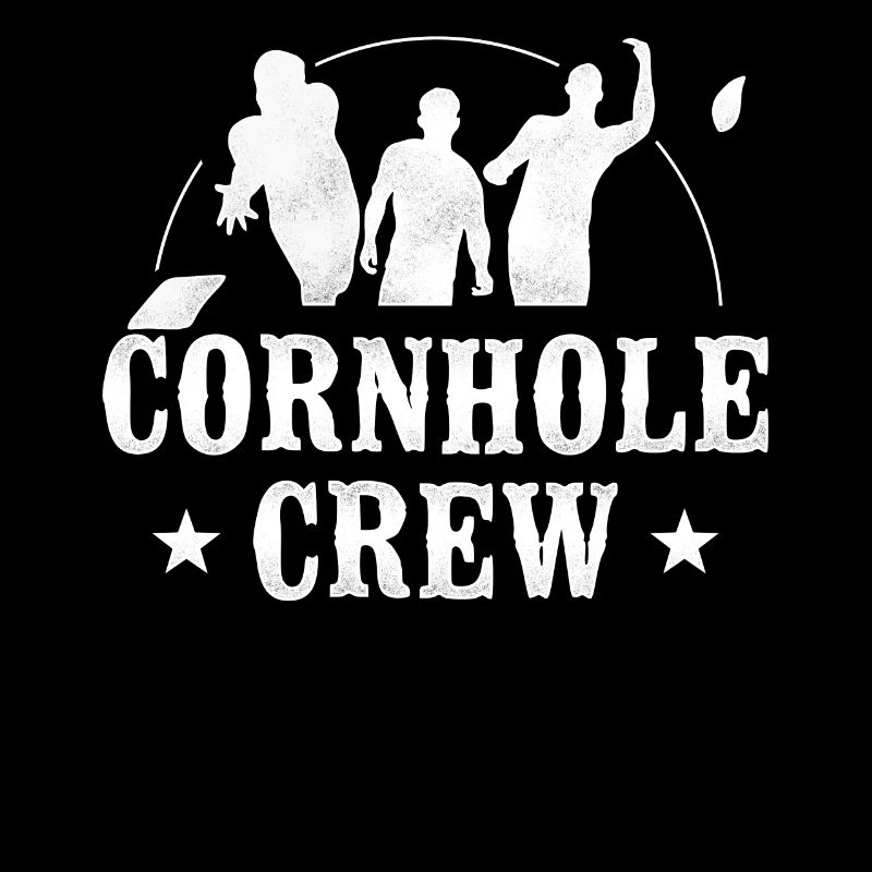 Joueur de sac de haricots de l’équipe Cornhole
