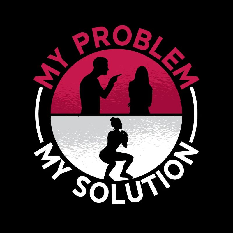 Health Coach My Problem My Solution Pictogram Mom