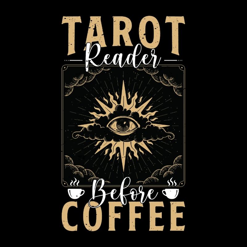 Tarot Reader Before Fortune Telling Coffee Lover