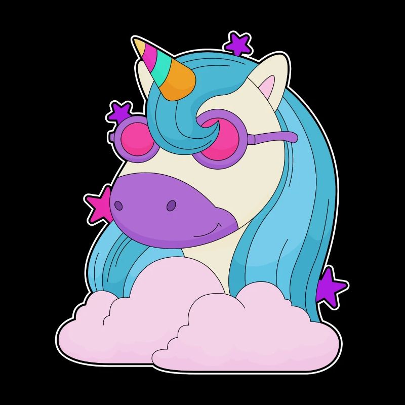 Einhorn Wolken