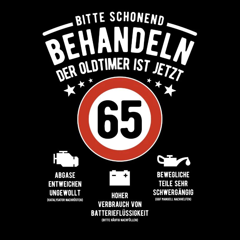 Oldtimer schonend behandeln - 65. Geburtstag