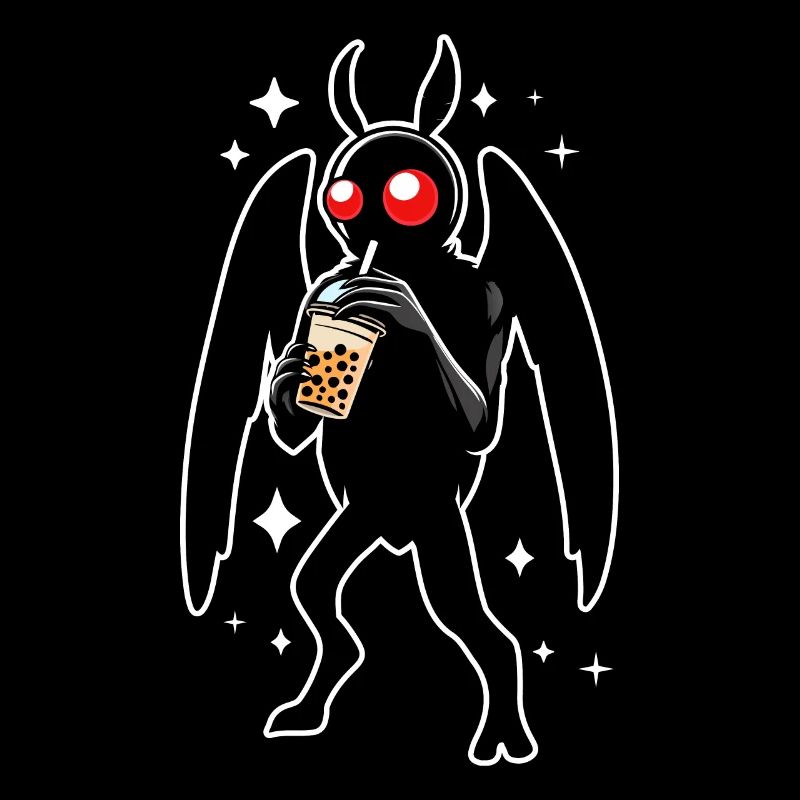 Mothman Bubble Tee
