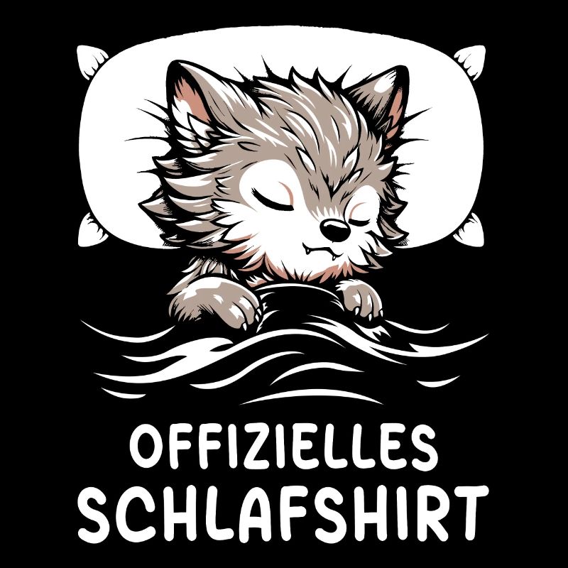 Offizielles Schlafshirt Werwolf