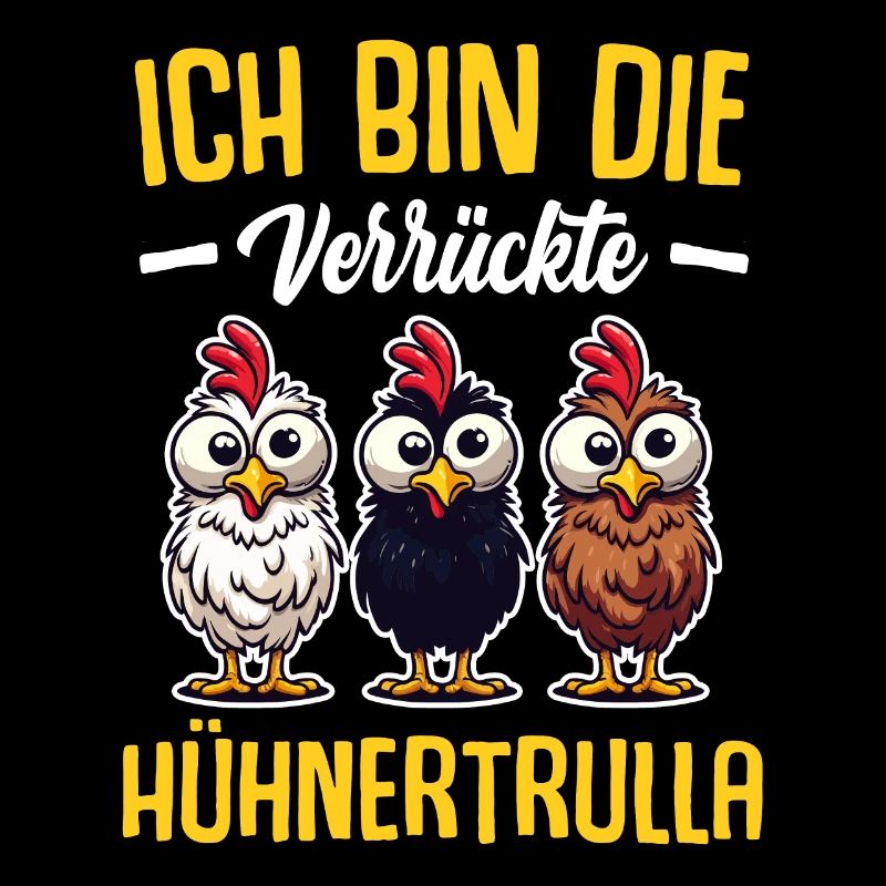 Huhn Hühner Mutter Oma Geschenk Sprüche