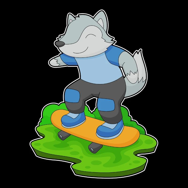Wolf Skater Skateboard