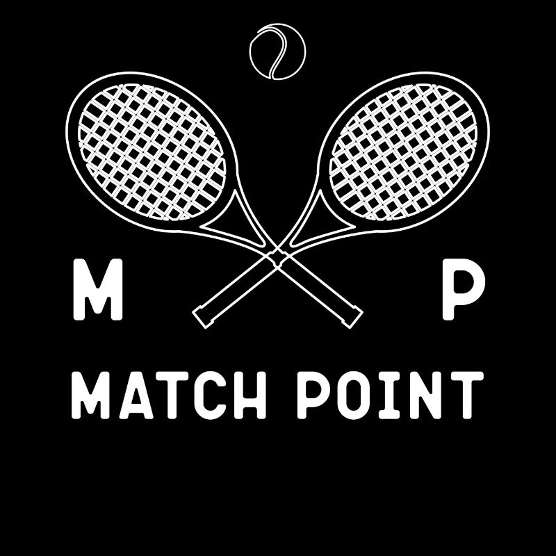 Funny Tennis Player Racket 40th