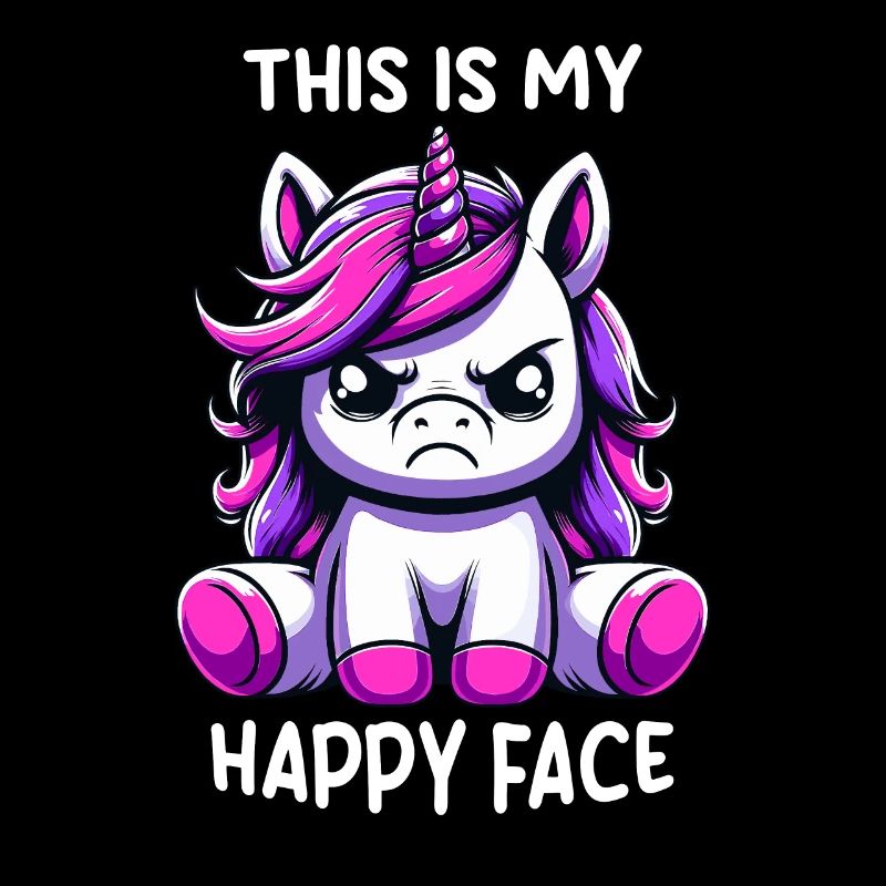 C’est mon visage heureux