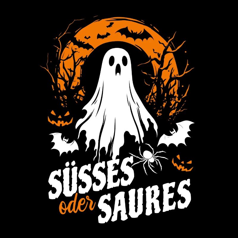 Halloween Gespenst - Süßes oder Saures