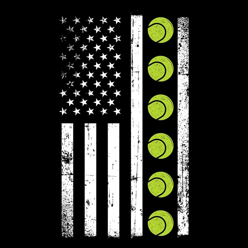 Funny Tennis Player Racket