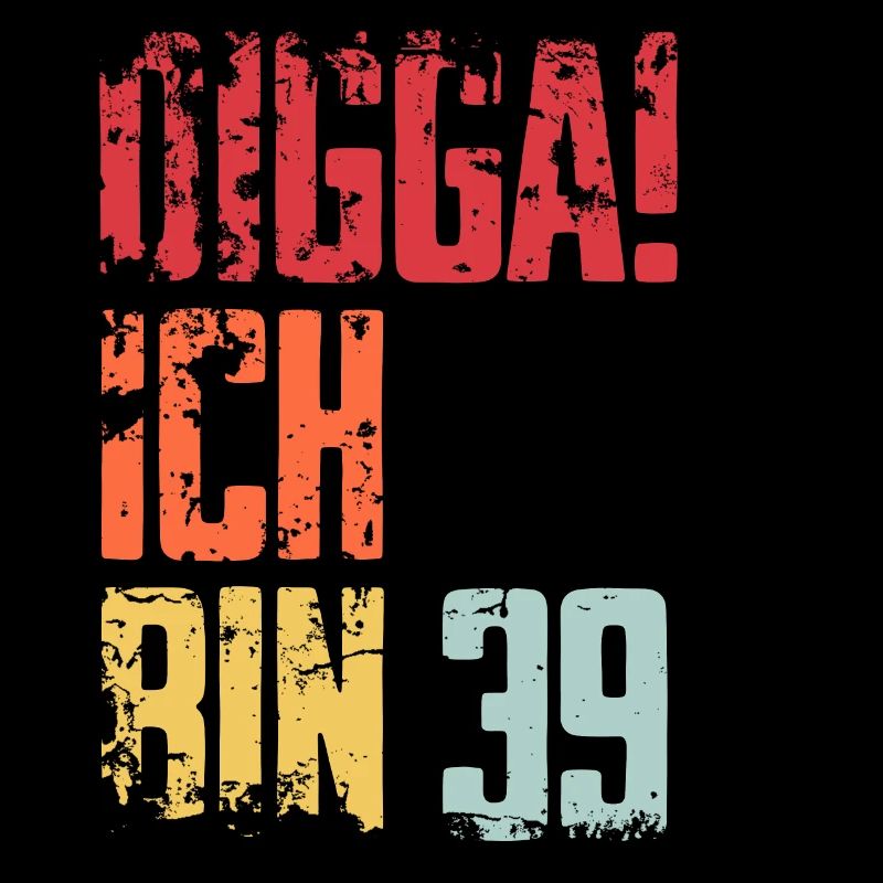39. Geburtstag 39 Jahre Geschenk Spruch