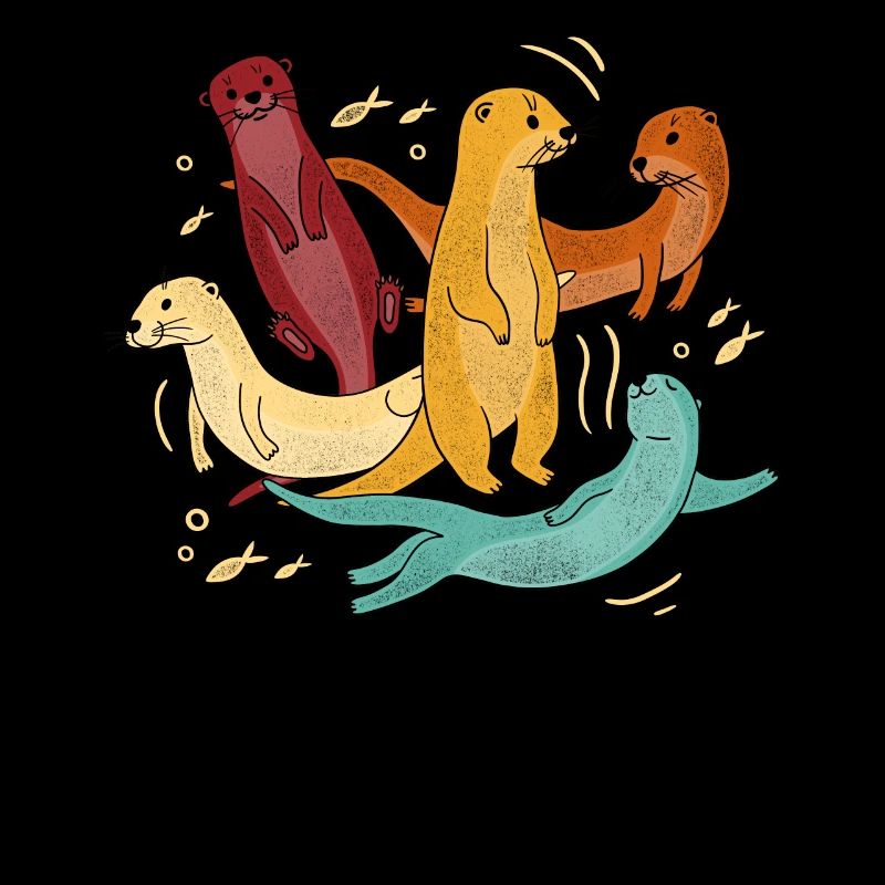 Otter Retro Vintage