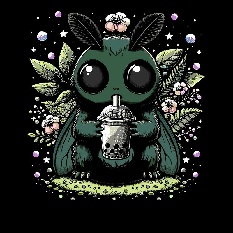 Mothman Bubble Tea