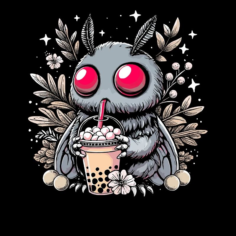 Mothman Bubble Tea