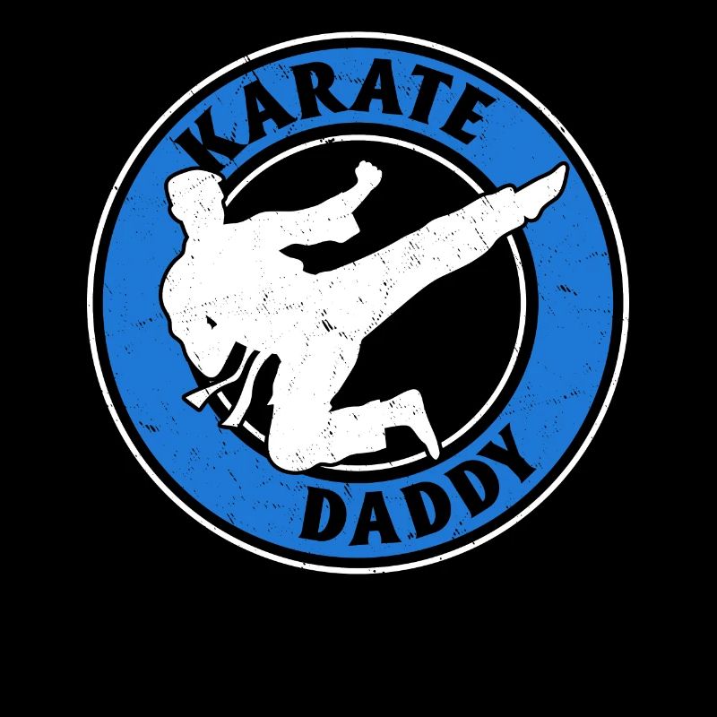Karaté Papa Karaté Combattre Papa Karaté Combattant
