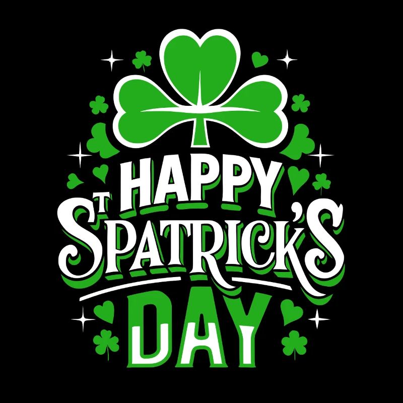 Bonne Saint-Patrick - Shamrock - Irlande