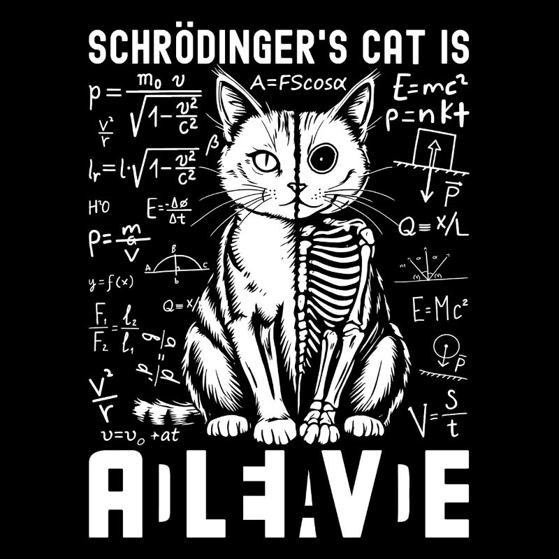 Le chat de Schrödinger mort et vif