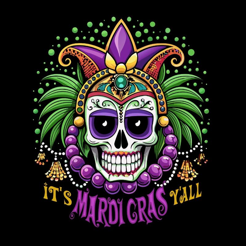 I'ts Mardi Gras Y'all - Karneval - Kostüm