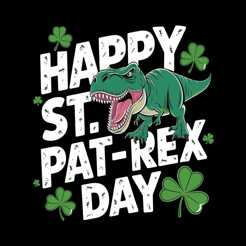 St. Pat-Rex Day Funny