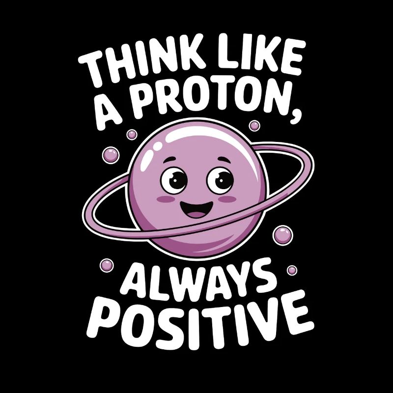 Think Like a Proton – Always Positive