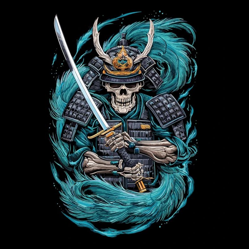 Ghostly Samurai Warrior