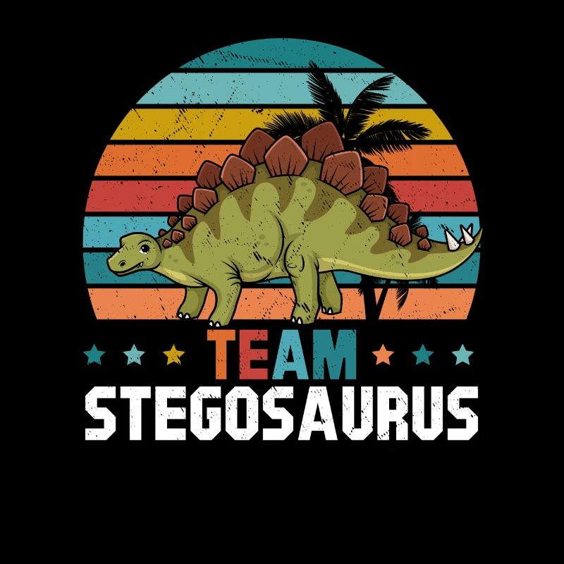 Dinosaur Funny Dino Lover - Team Stegosaurus
