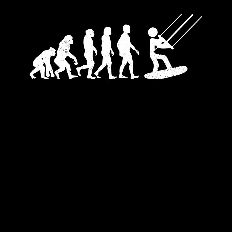 Kitesurfing Evolution Kitesurfer Kiteboarding