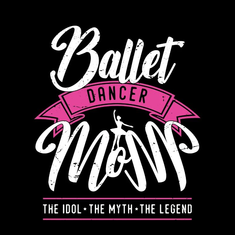 Danseuse de ballet Maman L’Idole Aime La Musique Classique