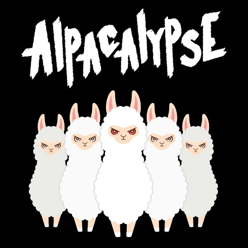 Alpacalypse - Funny Alpaca Halloween Design