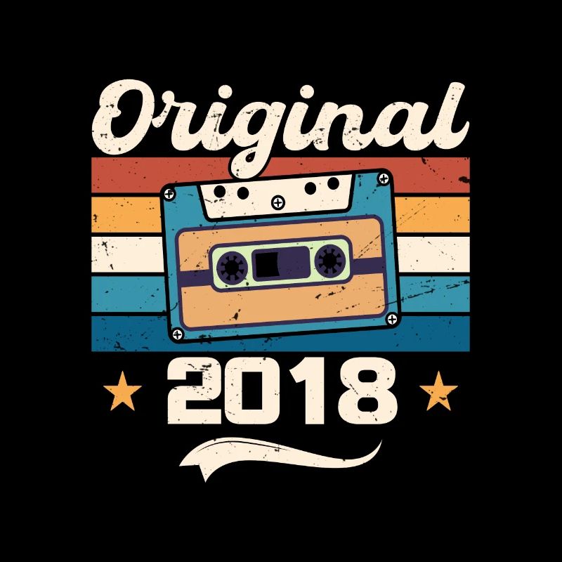 Geboren Geschenk Original 2018 Geschenkidee 2018