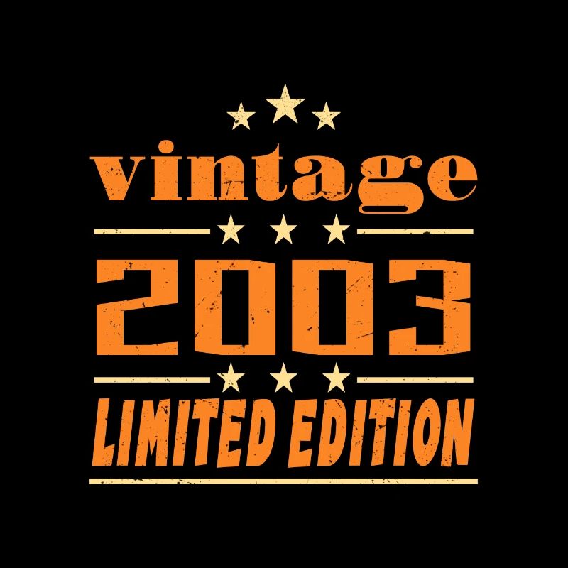 2003 Vintage Retro Birthday Bday Gift 2003