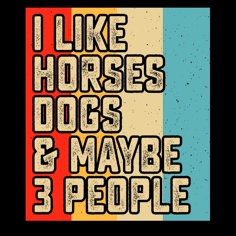 Pferde Hunde