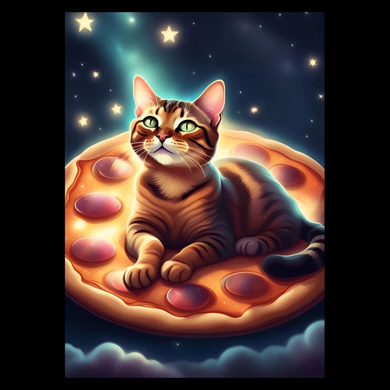 Pizza-Katze