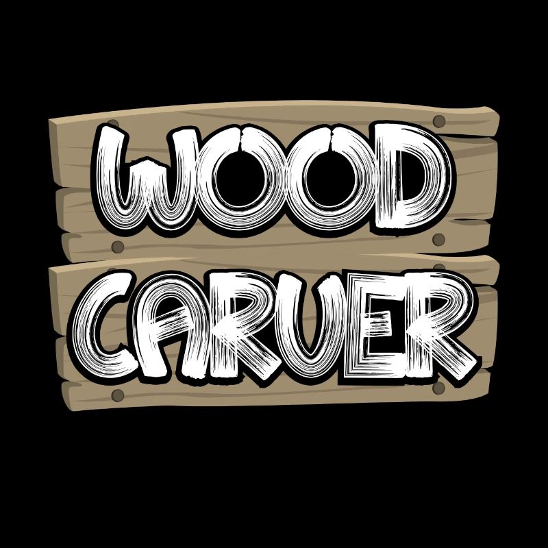 Woodsman Holzschnitzer Geschenkidee