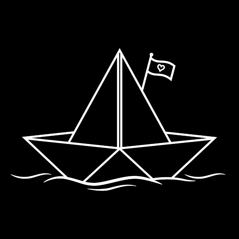 Papierschiff Papierboot