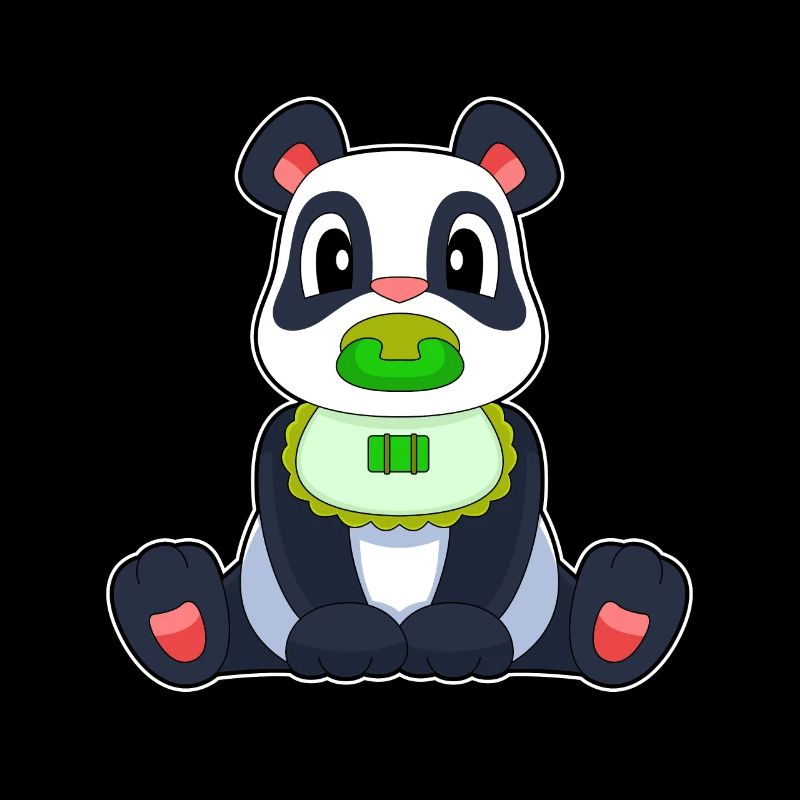 Panda Baby Pacifier