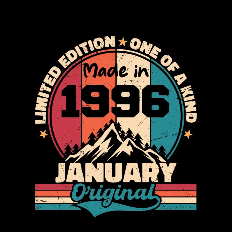 Geburtstagsgeschenk Januar 1996 Limited Edition