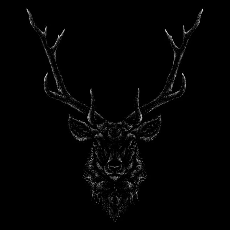 Hirsch Rotwild Jäger Geschenk