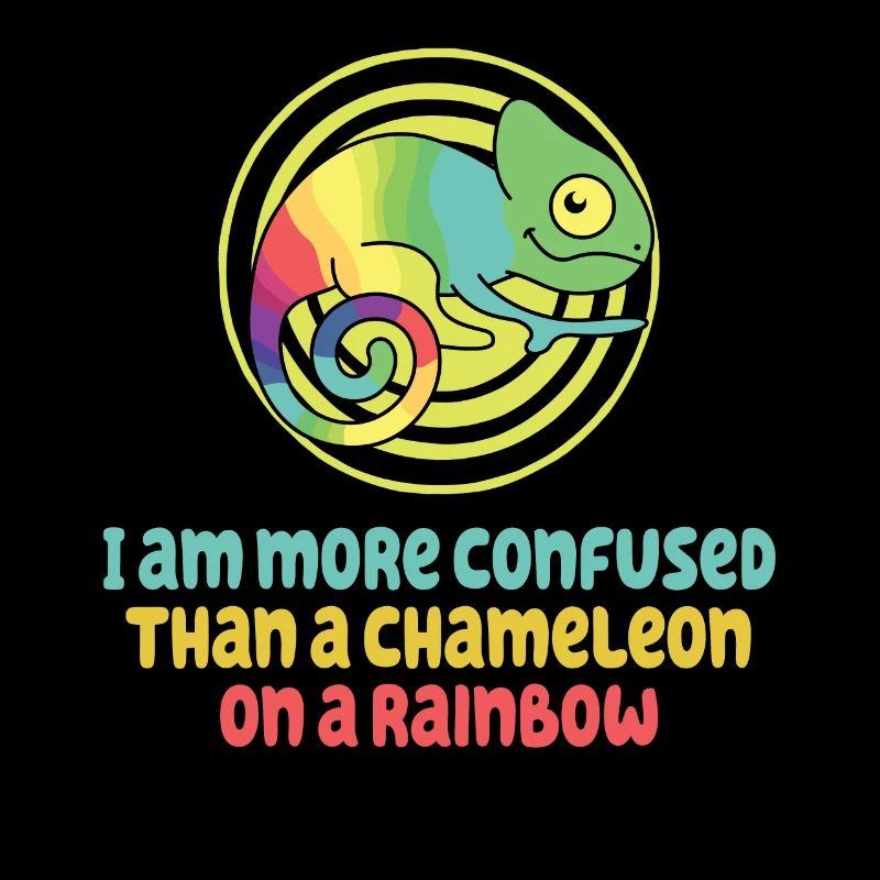 Ich Bin Verwirrter Als Ein Chamäleon