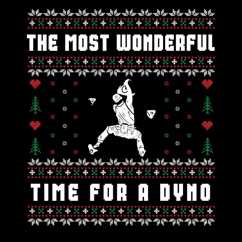 Klettern Hässlicher Weihnachtspullover