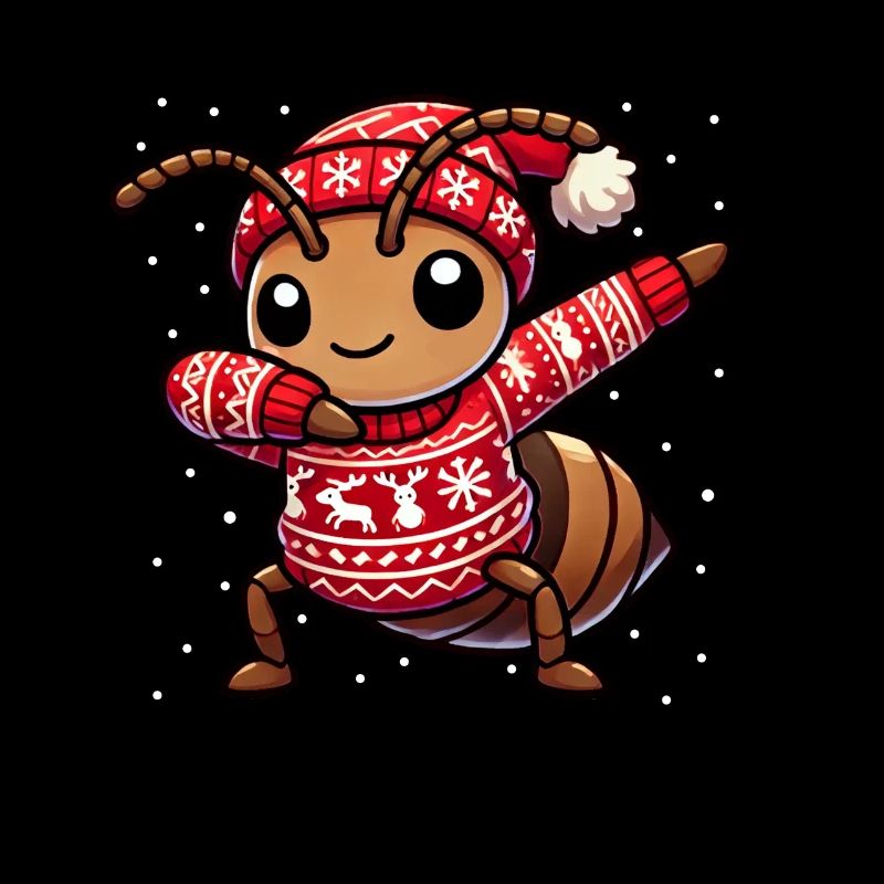 Noël Fourmi Insecte Drôle Fourmi Moche