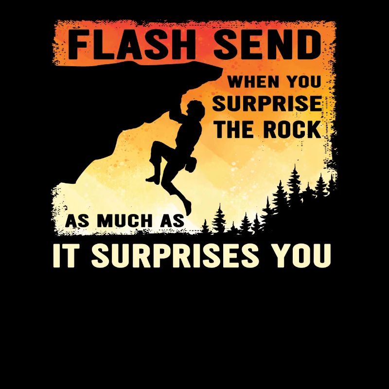 Boulderer Flash Send Bouldern