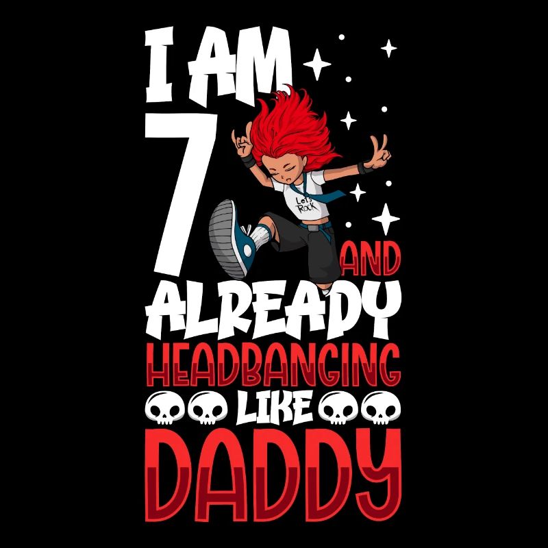 Ich bin 7 - Mädchen Rocker