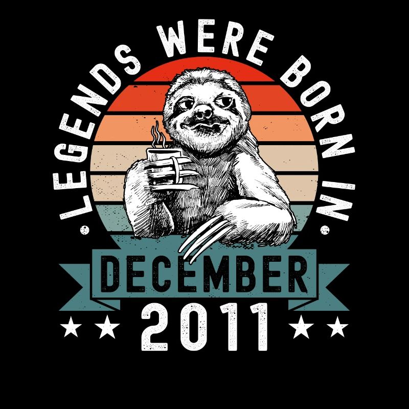 Les légendes sont nées en décembre 2011 Sloth Sloth
