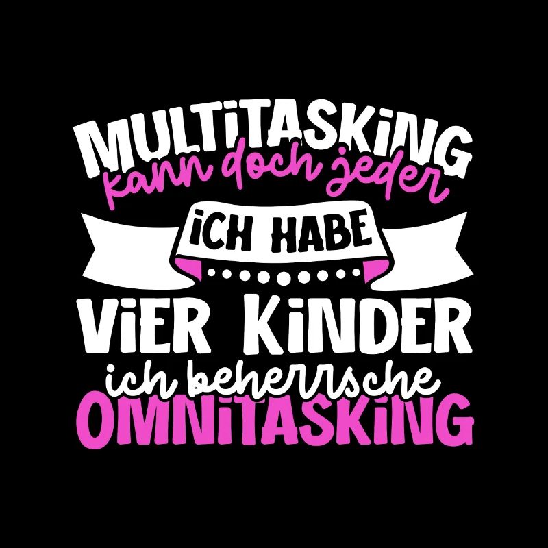 Multitasking kann jeder - Mutter und Kinder