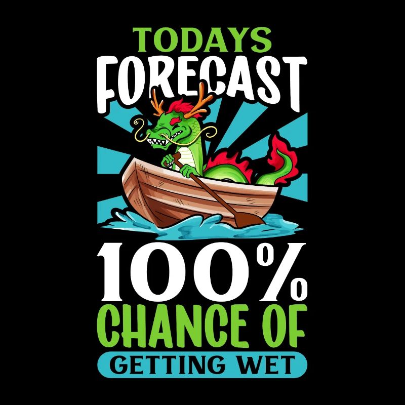 Heute wird es nass - Drachenboot