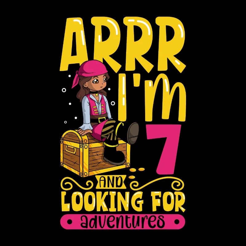 Ich bin 7 - Mädchen Pirat