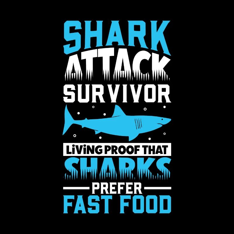 Les requins aiment la restauration rapide - attaque de requin