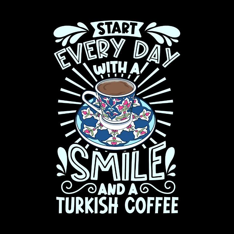 Souriez avec du café turc