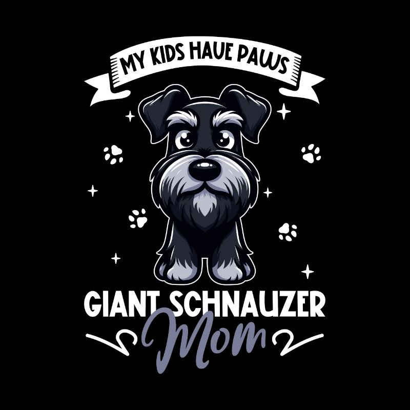 Maman Schnauzer Géant